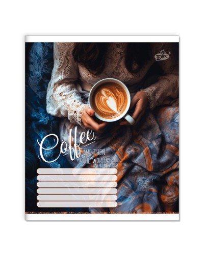 Зошит на 36 аркушів у клітинку «Час на відпочинок» №2583, ТМ Brisk