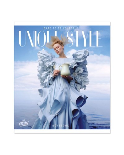 Зошит на 96 аркушів у клітинку «Унікальний стиль» №2628, ТМ Brisk