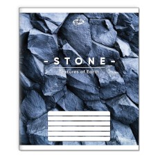 Зошит на 96 аркушів у лінію «Природні текстури», №2516, ТМ Brisk