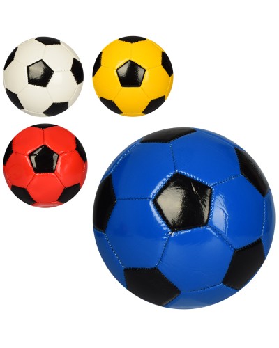 М'яч футбольний №2 з ПВХ 1,6 мм вагою 140 г, в асортименті, у пакеті