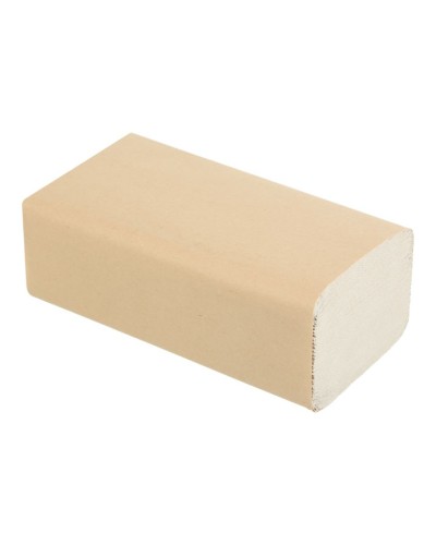 Рушники паперові з V-подібніим складанням 160 аркушів 23х24 см сірі, Buroclean