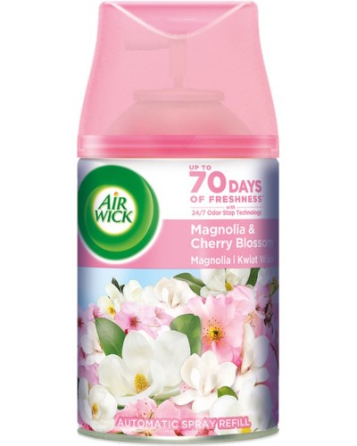 Змінний балон «Магнолія та квітуча вишня» до автоматичного освіжувача AIRWICK 250 мл
