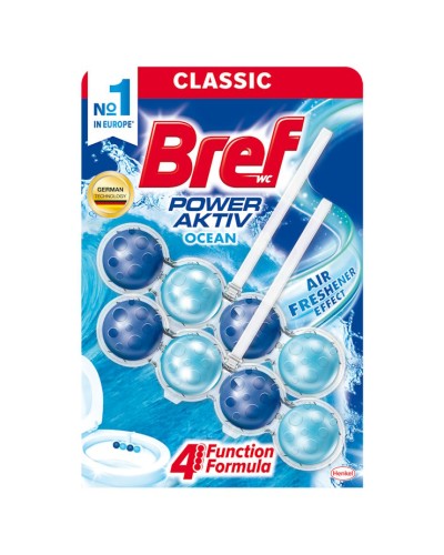 Туалетний блок «BREF Сила актив. Океан», дуопак 2х50 г