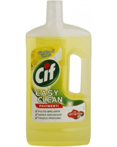 Засіб для чищення підлоги та стін «CIF. Лимонна свіжість» 1л