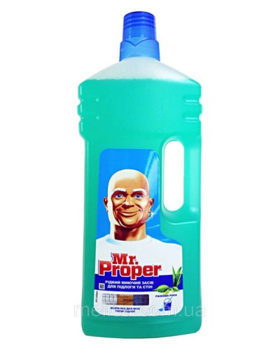 Засіб для підлоги та стін «MR. PROPER. Ранкова роса» 1,5 л рідкий