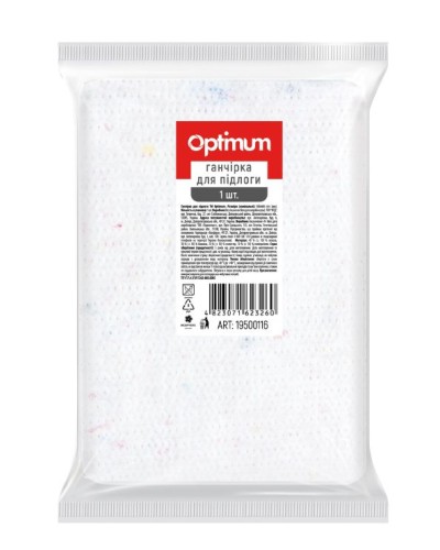 Ганчірка для підлоги «OPTIMUM» 1 шт 50х60 см, PRO SERVICE