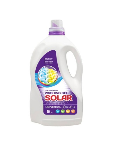 Гель для прання «Universal» 5 л, ТМ Solar