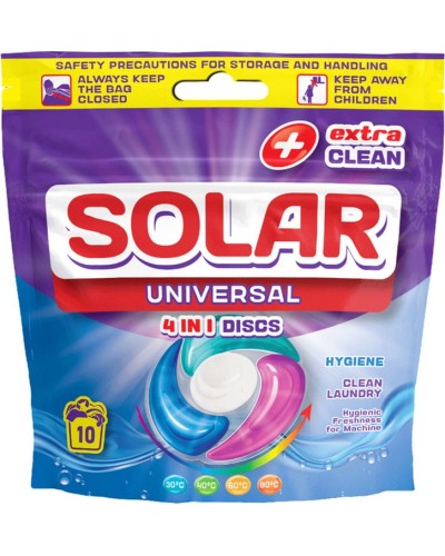 Капсули для прання «Universal» 10 шт, ТМ Solar