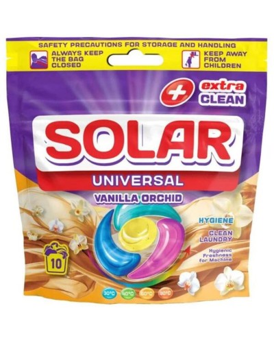 Капсули для прання «Universal. Vanilla Orchid» 10 шт, ТМ SOLAR