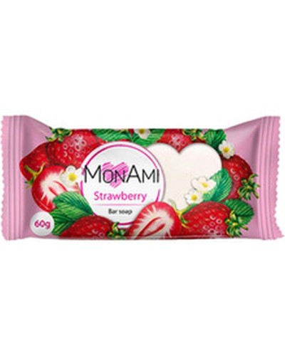 Мило «Полуниця» тверде 60 г, ТМ Mon Ami