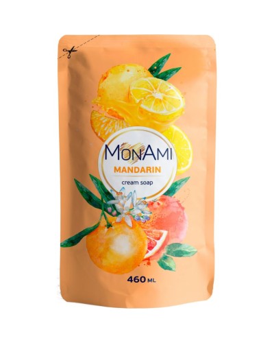 Крем-мило «Mandarin» дойпак 460 мл, ТМ MonAmi
