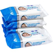 Серветки вологі 72 шт в упаковці, ТМ Air Dream