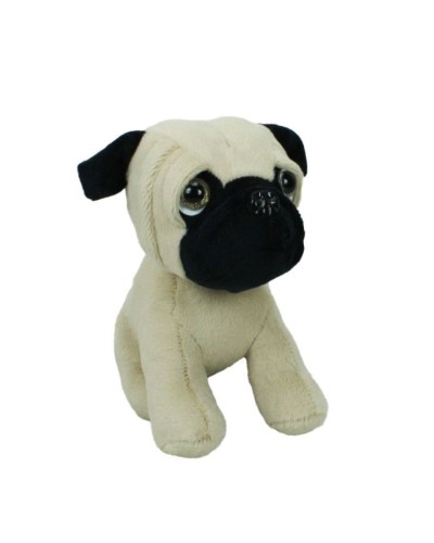 М`яка іграшка «Мопс» 21х12 см, ПП Копиця