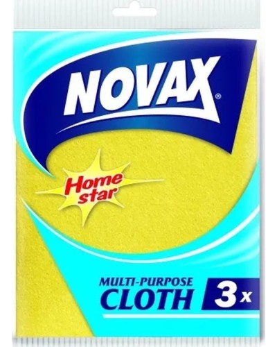 Серветки віскозні для прибирання 3 шт в упаковці, ТМ NV