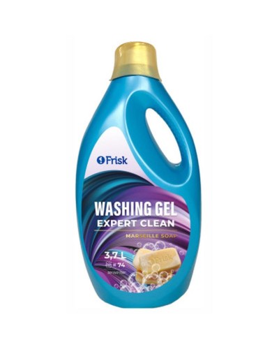 Гель для прання «EXPERT CLEAN Марсельське мило » універсальний 3,7 л., ТМ Frisk