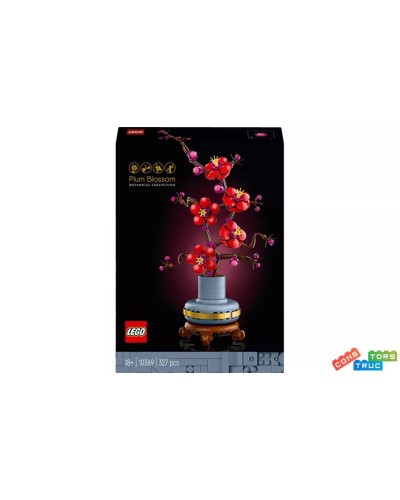 Конструктор «Сливовий цвіт» на 327 деталей, у коробці 19х6х26 см, ТМ Lego