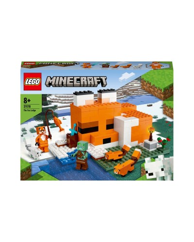 Конструктор «Хижа лисів» на 193 детлі з фігуркми, у коробці 19х6х26 см, ТМ Lego