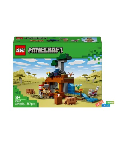 Конструктор «Шахтна експедиція. Броненосець» на 247 деталей, у коробці 19х6х26, ТМ Lego