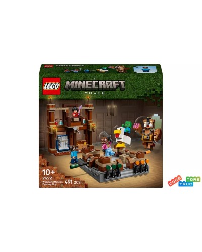 Конструктор «Бійцівський ринг у лісовій садибі» на 491 деталь, у коробці 28х8х26 см, ТМ Lego