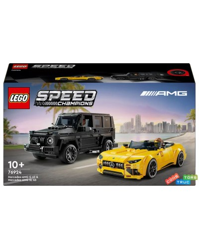 Конструктор «Mercedes-AMG G 63 та Mercedes-AMG SL 63» на 808 деталей, у коробці 35х12х19 см, ТМ Lego