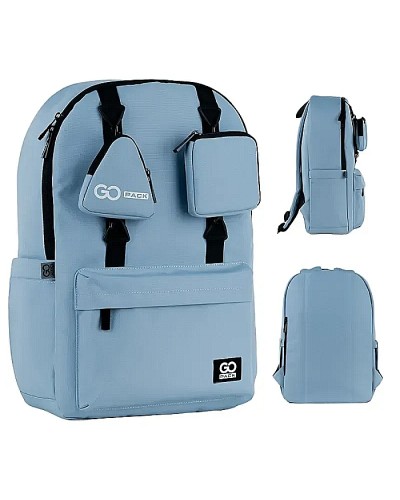 Рюкзак «Teens» 45х29х11,5 см сіро-блакитний, GoPack Education