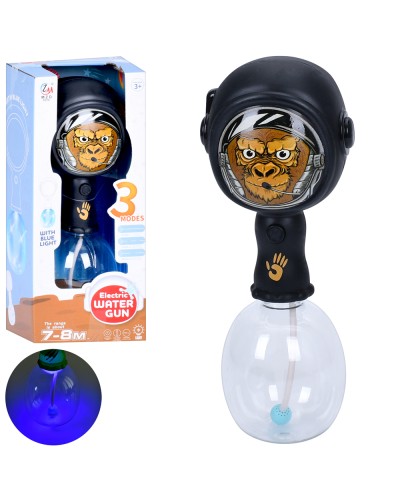 Іграшковий водний автомат «Мавпа» 27 см зі світлом, на батарейках, у коробці 13х30х9,5 см