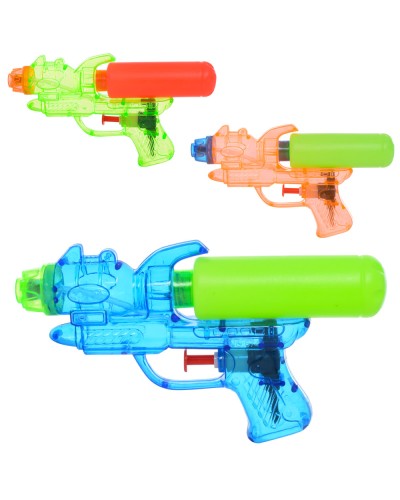 Іграшковий водний пістолет 17 см, в асортименті, у пакеті 17х10х3 см