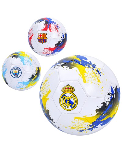 М'яч футбольний №5 з ПВХ вагою 300-320 г, в асортименті, у пакеті