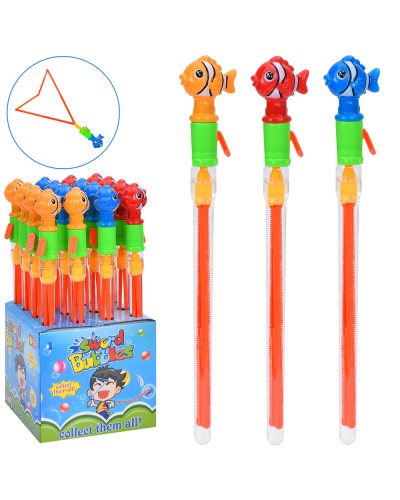 Мильні бульбашки «Меч» 46 см, в асортименті, 16 шт у дисплеї 22х46х22 см