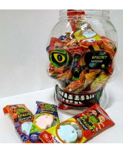 Драже цукрове «Череп» у вигляді браслета