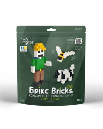 Конструктор «Бріск. Гейм» на 190 детаей, ТМ Тигрес