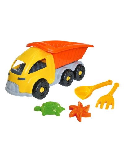 Самоскид з набором для піску з 4 елементів, TМ Тигрес