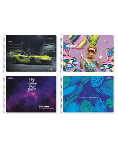 Альбом «Magika» A4 30 аркушів 120 г/м2 на спіралі, ТМ Gold Brisk