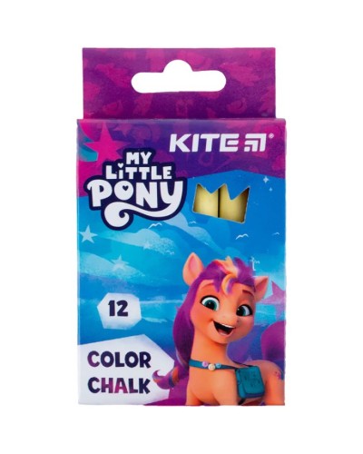 Крейда кольорова «LP» 12 шт на 6 кольорів, ТМ Kite