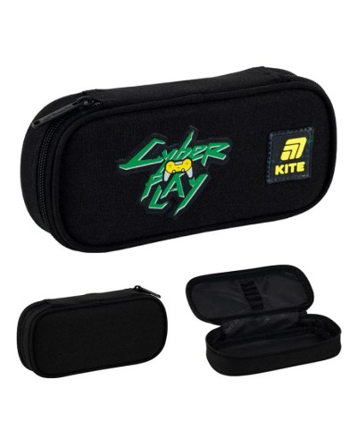 Пенал «Cyber Game» 21х8,5х4,5 см на 1 відділення, ТМ Kite