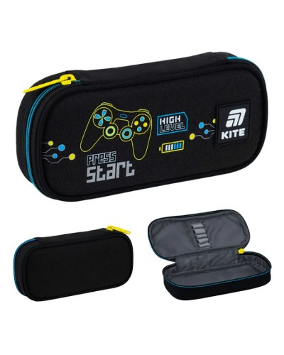 Пенал «Good Game» 21х8,5х4,5 см на 1 відділення, ТМ Kite