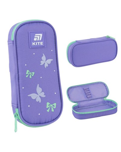 Пенал «Pretty Nice» 21х8,5х4,5 см на 1 відділення, ТМ Kite