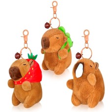 Брелок «Капібара» 11 см плюшевий, в асортименті, у пакеті 11х9х7 см.