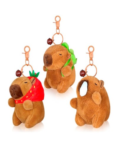 Брелок «Капібара» 11 см плюшевий, в асортименті, у пакеті 11х9х7 см.