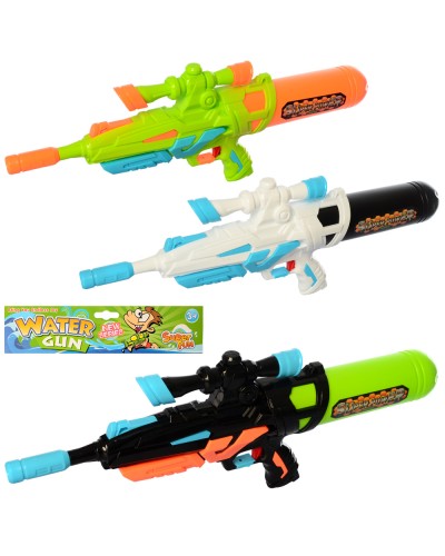 Іграшковий водний пістолет 54 см, в асортименті, у пакеті 25х60х6 см