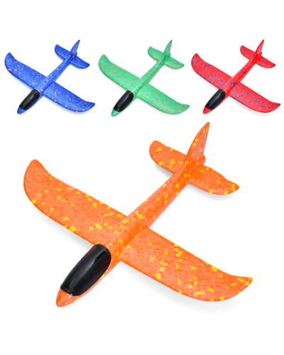 Літачок 24 см пінопластовий, в асортименті, у пакеті 10х30х3 см