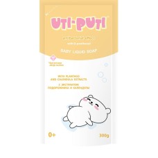 Мило рідке «З екстрактом подорожника та календули» дитяче, дойпак 300 мл,ТМ Уті-Путі