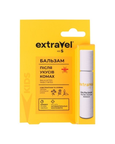 Бальзам роликовий «Extravel Kids» після укусів 7 мл