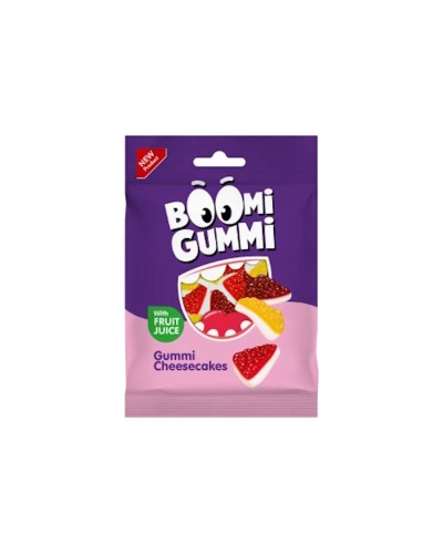 Цукерки желейні «Boomi Gummi Cheesecake» 70 г, ТМ Міленіум