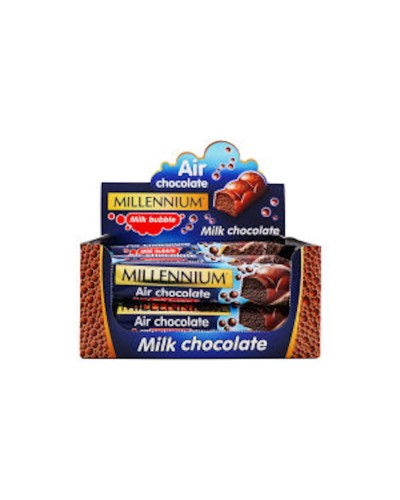 Шоколад «Міленіум» молочний пористий 32 г, ТМ Міленіум
