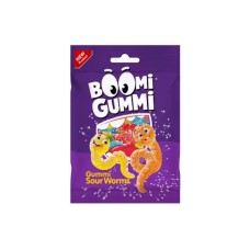 Цукерки желейні «Boomi Gummi Sour Worms» 70 г, ТМ Міленіум