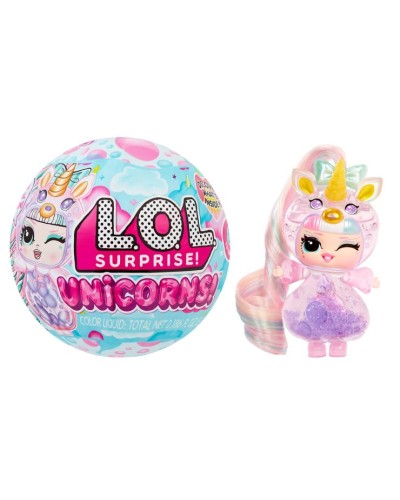 Ігровий набір з лялькою L.O.L. SURPRISE! «Чарівні єдинороги», в асортименті, у кулі 9х9х9 см