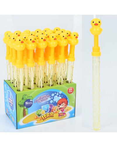 Мильні бульбашки «Каченя» 36 см, в асортименті, 24 шт у дисплеї 26х37х16 см