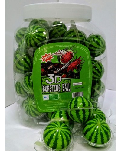 Цукерка желейна «Кавун 3D»