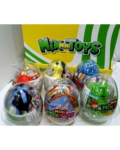 Яйце «Діно» з іграшкою та драже, в асортименті